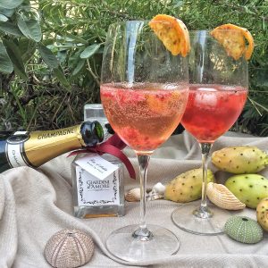 Cocktail champagne al profumo di Sicilia